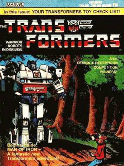 Transformers #9 comic cover