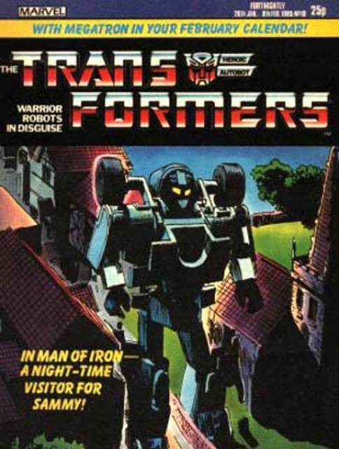 Transformers #10 comic cover