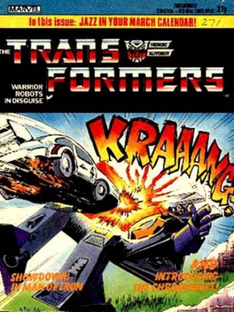 Transformers #12 comic cover