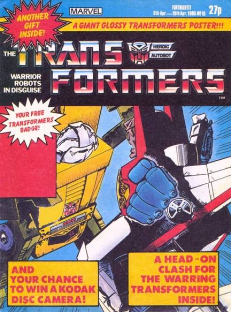 Transformers #15 comic cover