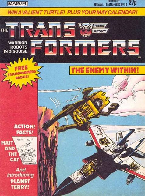 Transformers #16 comic cover