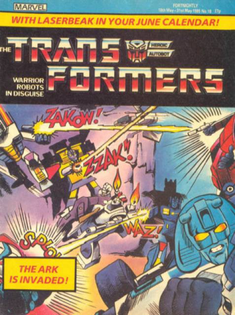 Transformers #18 comic cover