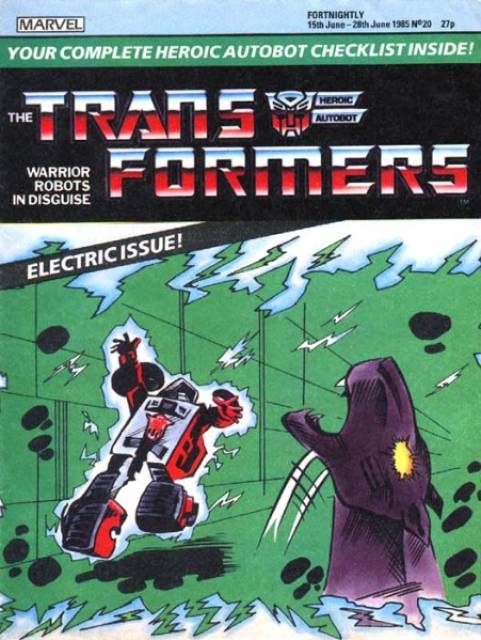 Transformers #20 comic cover