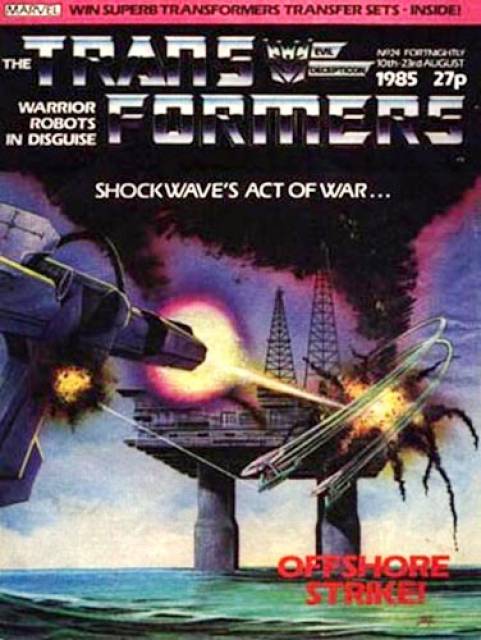 Transformers #24 comic cover