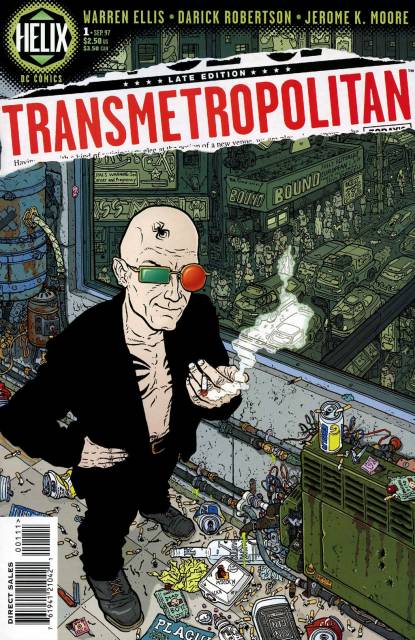 Transmetropolitan (Vertigo) #1 comic cover