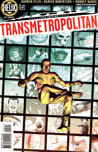 Transmetropolitan (Vertigo) #5 comic cover