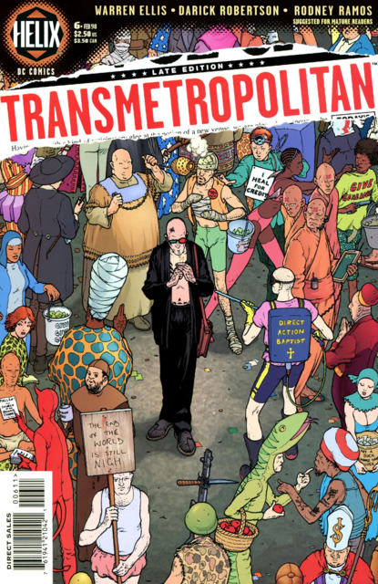 Transmetropolitan (Vertigo) #6 comic cover