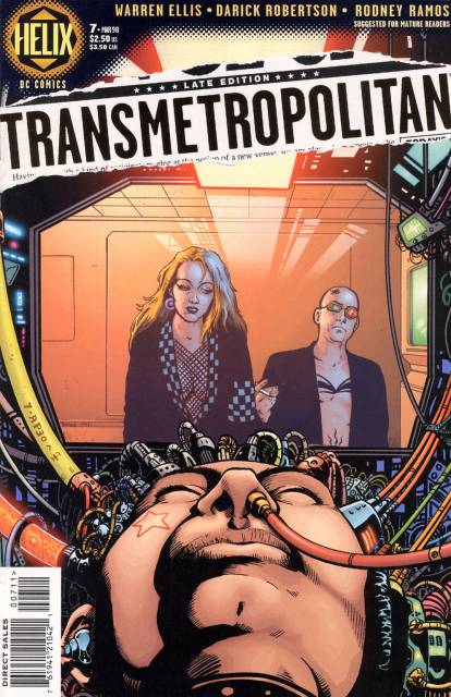 Transmetropolitan (Vertigo) #7 comic cover