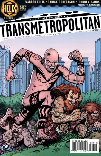 Transmetropolitan (Vertigo) #9 comic cover