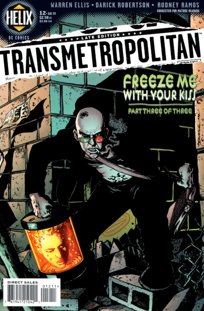 Transmetropolitan (Vertigo) #12 comic cover