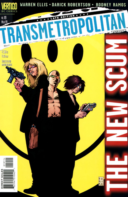 Transmetropolitan (Vertigo) #19 comic cover
