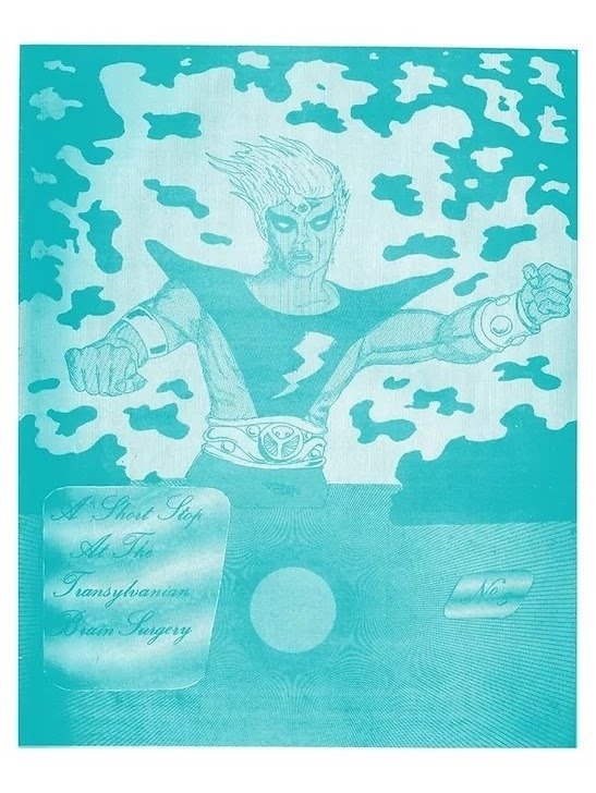 Short Stop at Transylvania Brain Surgery #5 comic cover