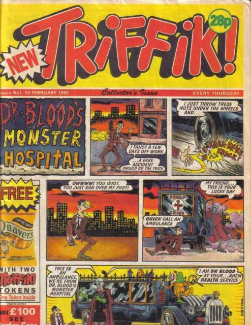 Triffik #1 comic cover