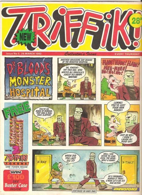 Triffik #5 comic cover