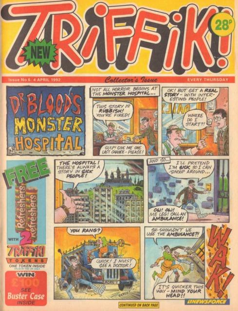 Triffik #6 comic cover