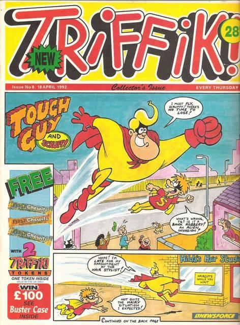 Triffik #8 comic cover