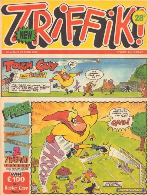 Triffik #9 comic cover