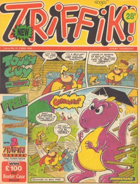 Triffik #10 comic cover