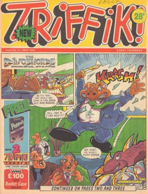 Triffik #11 comic cover