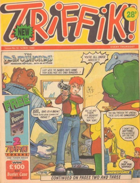 Triffik #12 comic cover