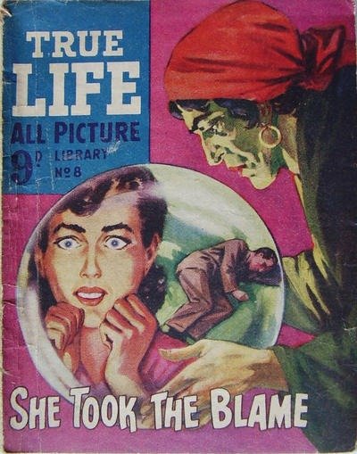 True Life Library #8 comic cover