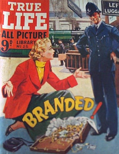 True Life Library #25 comic cover
