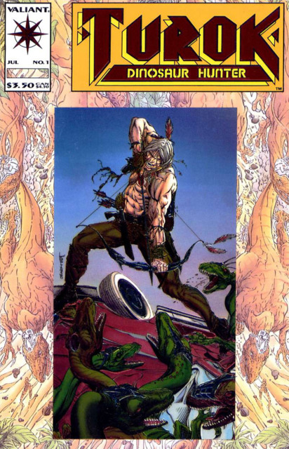 Turok Dinosaur Hunter #1 comic cover