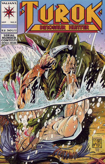 Turok Dinosaur Hunter #3 comic cover