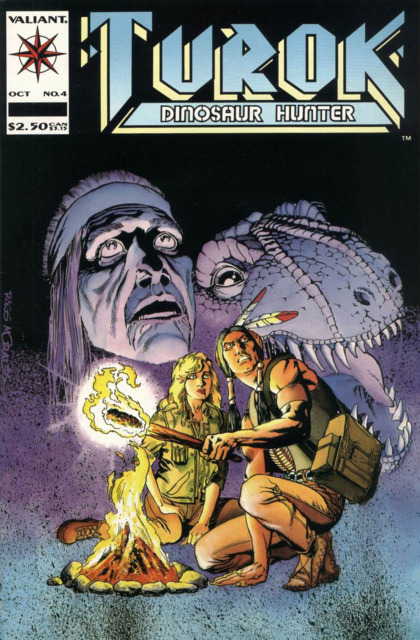 Turok Dinosaur Hunter #4 comic cover