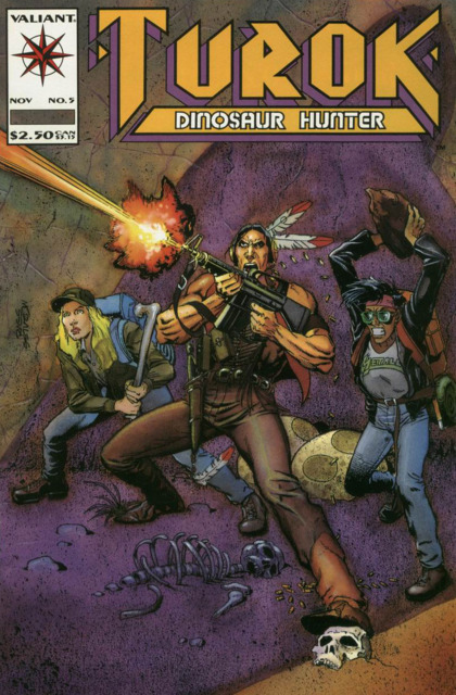Turok Dinosaur Hunter #5 comic cover