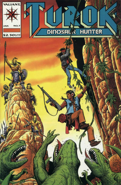 Turok Dinosaur Hunter #7 comic cover
