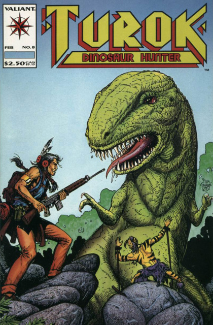 Turok Dinosaur Hunter #8 comic cover