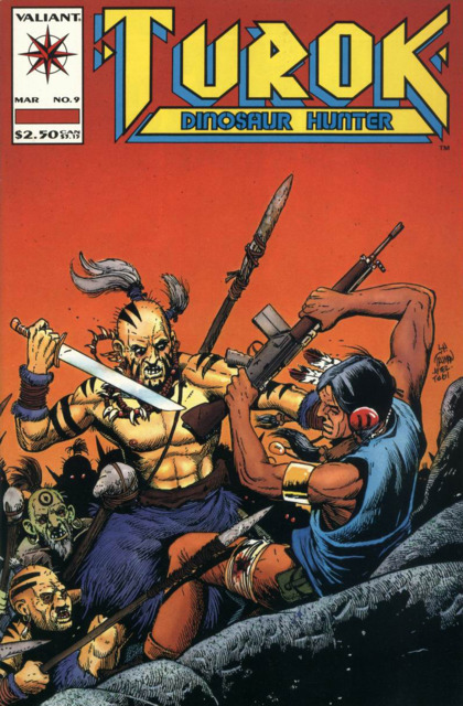 Turok Dinosaur Hunter #9 comic cover
