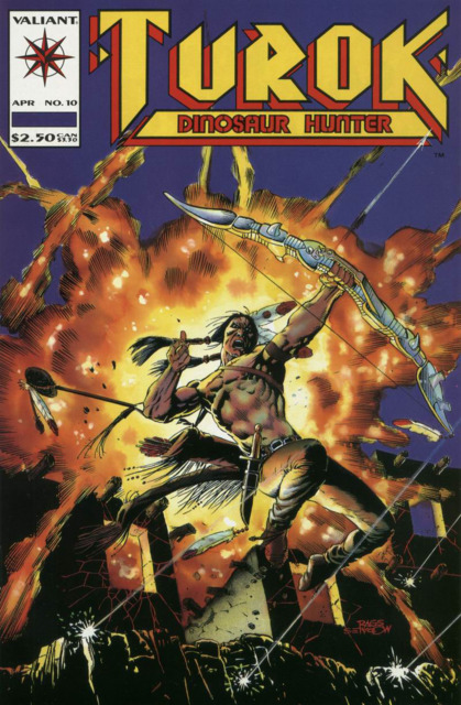 Turok Dinosaur Hunter #10 comic cover