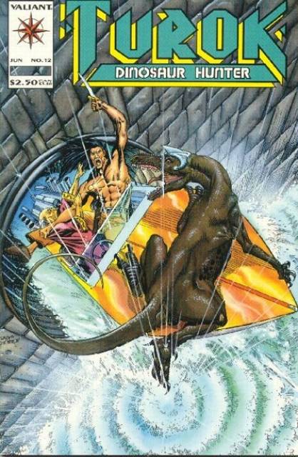 Turok Dinosaur Hunter #12 comic cover
