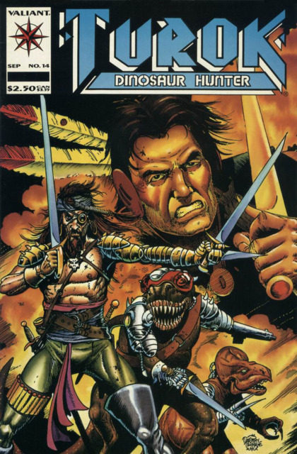 Turok Dinosaur Hunter #14 comic cover