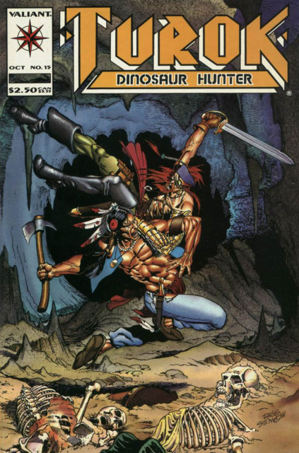 Turok Dinosaur Hunter #15 comic cover