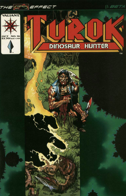 Turok Dinosaur Hunter #16 comic cover