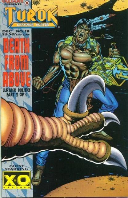 Turok Dinosaur Hunter #18 comic cover