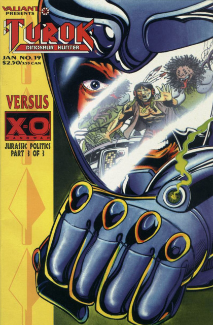 Turok Dinosaur Hunter #19 comic cover