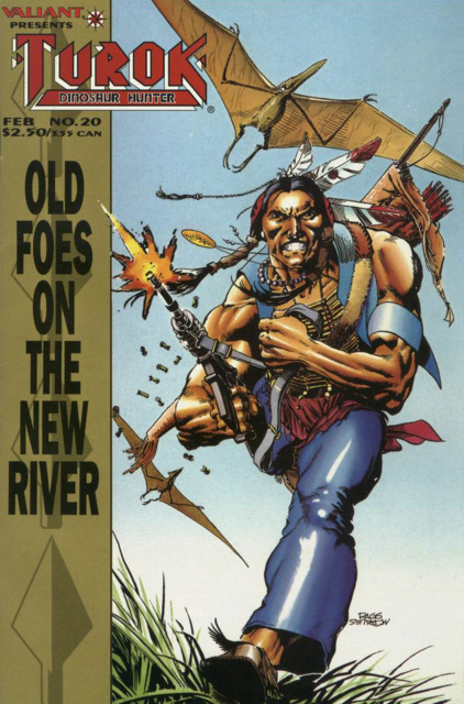 Turok Dinosaur Hunter #20 comic cover