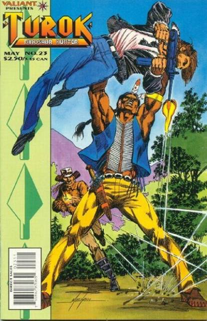 Turok Dinosaur Hunter #23 comic cover