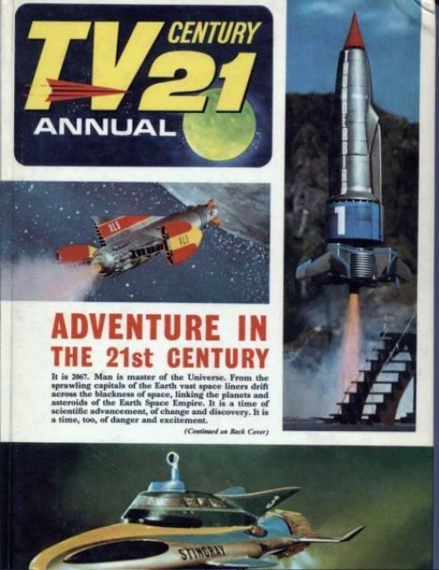 TV Century 21 (TV21) Annual 1968 comic cover