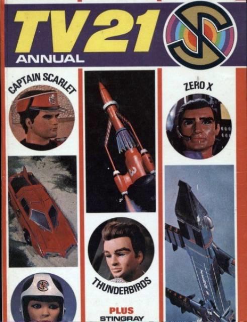 TV Century 21 (TV21) Annual 1969 comic cover