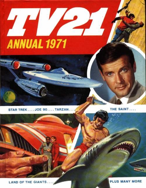 TV Century 21 (TV21) Annual 1971 comic cover