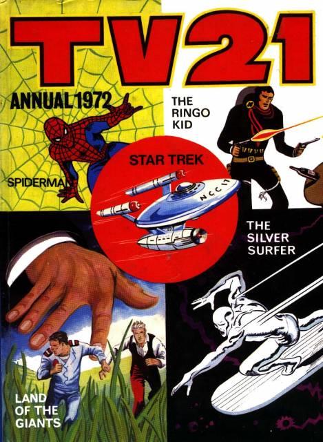 TV Century 21 (TV21) Annual 1972 comic cover