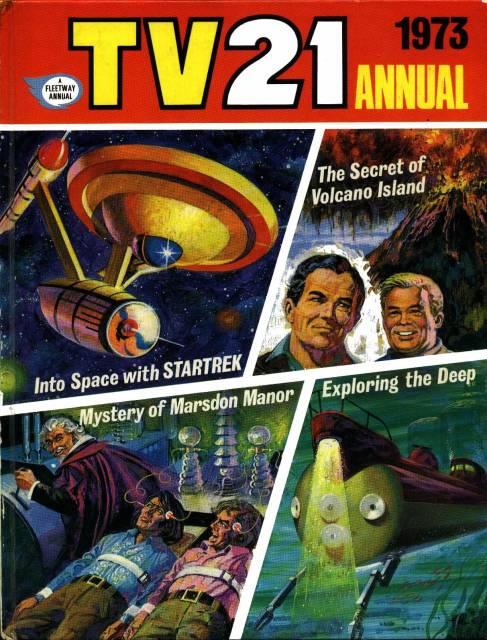 TV Century 21 (TV21) Annual 1973 comic cover