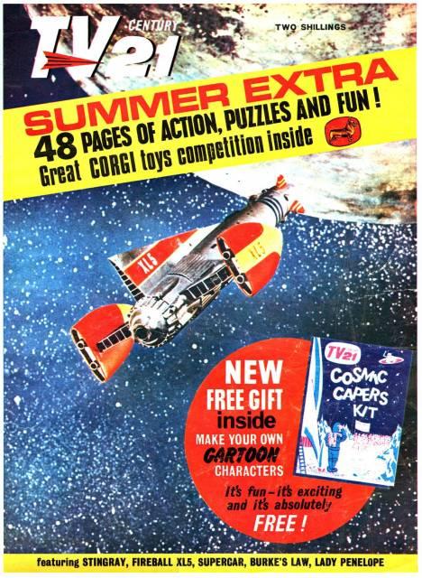 TV21 Summer Extra Special 1965 comic cover