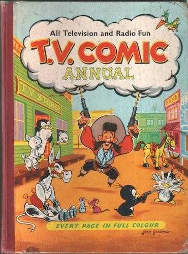 Tv Comic Annual 1954 comic cover
