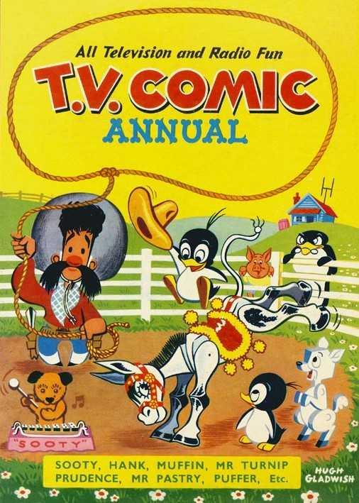 Tv Comic Annual 1955 comic cover